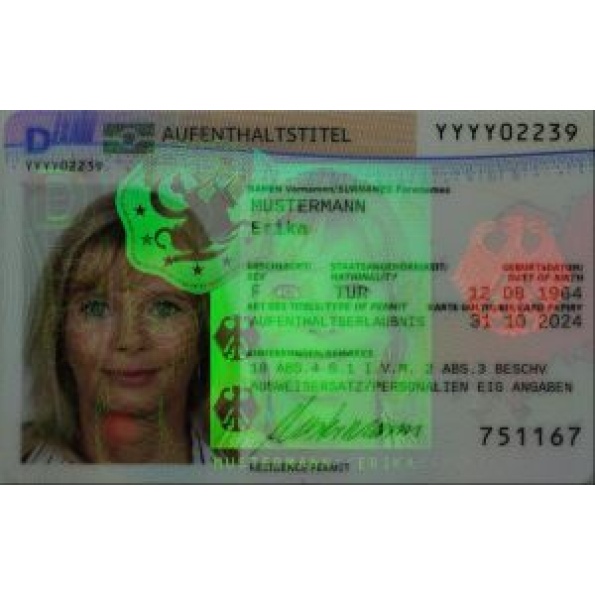 Germany Permanent Residence Card