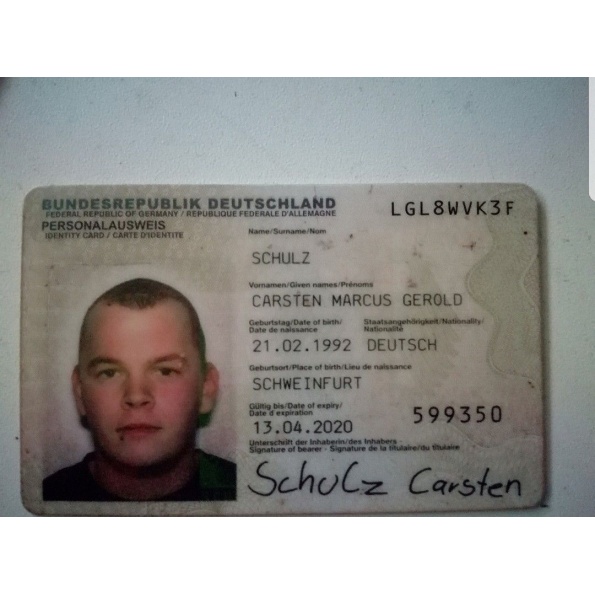 German ID card