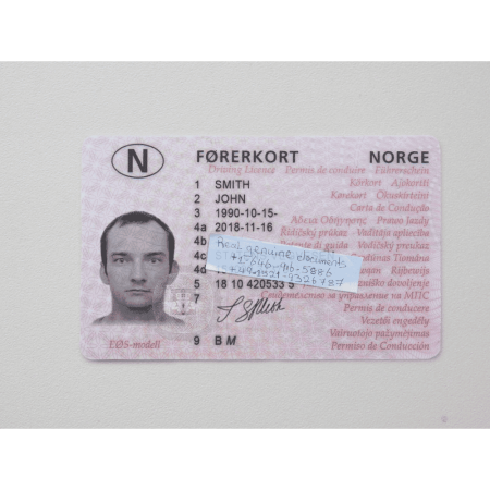 Norway Drivers License