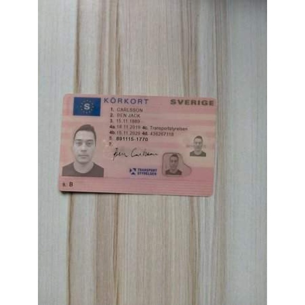 Swedish Driver's License