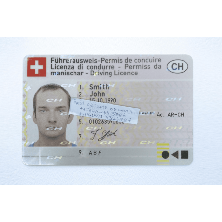 Swiss Driver's License