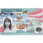 USA Permanent Residence Card