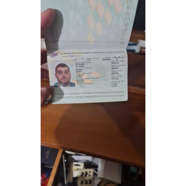 Real Cyprus Passport