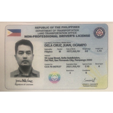 Buy Driving License of Philippines