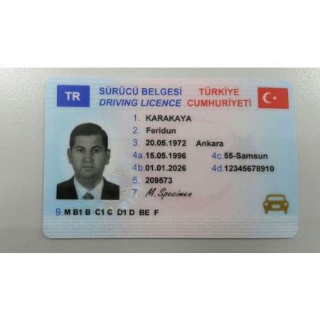 Buy Driving License of Turkey