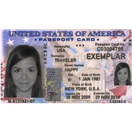 Buy The United States Passport Card Online