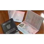 Fake Croatian Passport