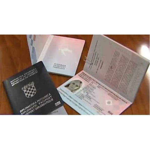 Fake Croatian Passport