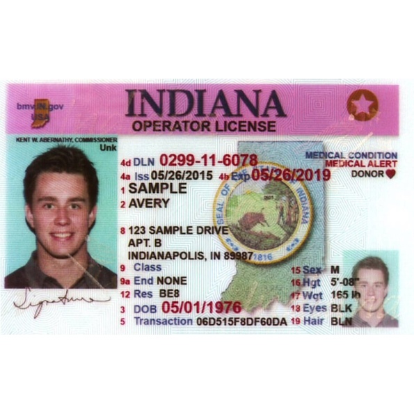 Buy Indiana Driver License and ID Card