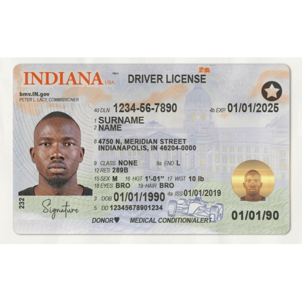 Buy Indiana Driver License and ID Card