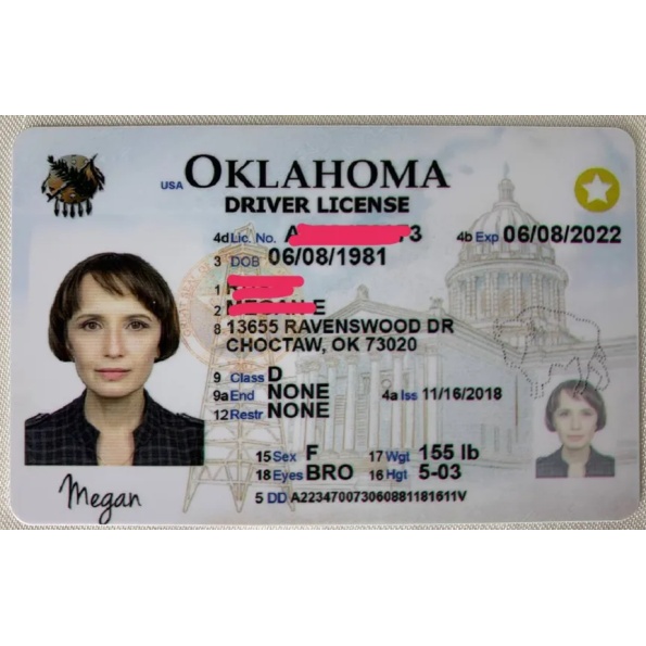 Buy Oklahoma Driver License and ID Cards