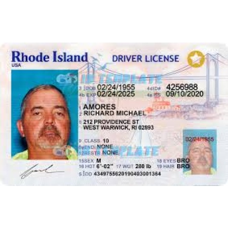 Buy Rhode Island Driver License and ID Card