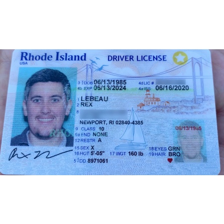 Buy Rhode Island Driver License and ID Card