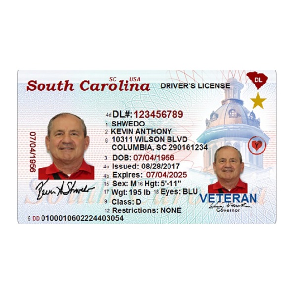 Buy South Carolina Driver License and ID Card