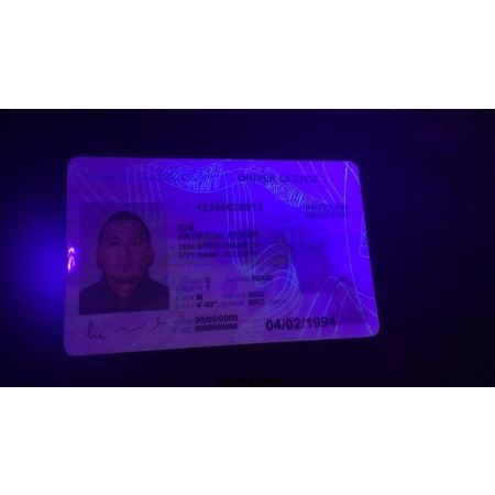 Fake North Carolina Driver's License