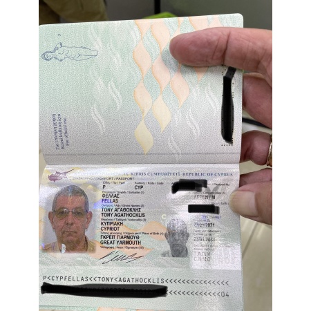 Real Cyprus Passport