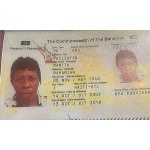 Fake Bahamas Passport