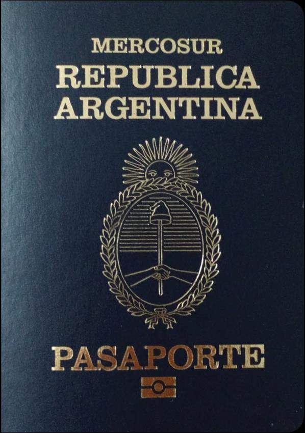 Fake Argentina Passport