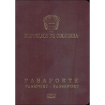 Fake Colombian Passport