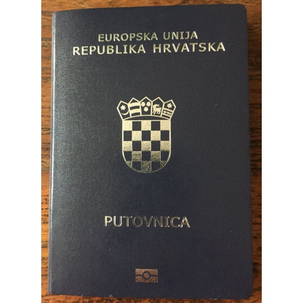 Real Croatian Passport