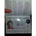 Real Passport of Argentina