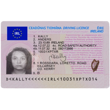 Buy Driving License of Ireland