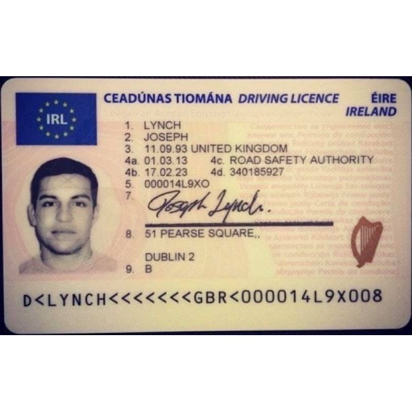 Buy Driving License of Ireland