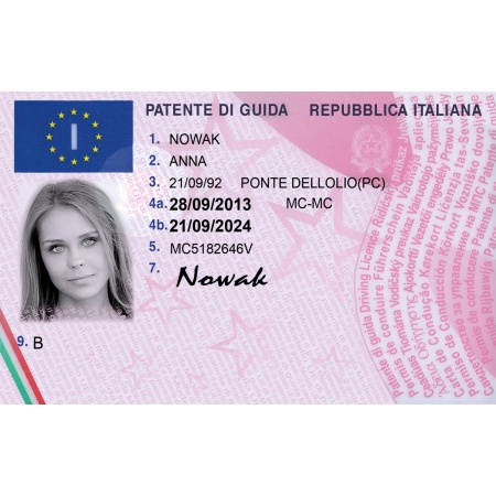 Buy Driving License of Italy