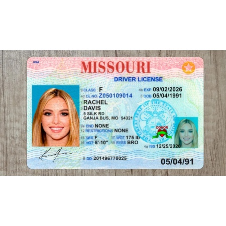 Buy Missouri Driver License and ID Card Online.