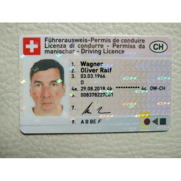 Buy Driving License of Switzerland Online