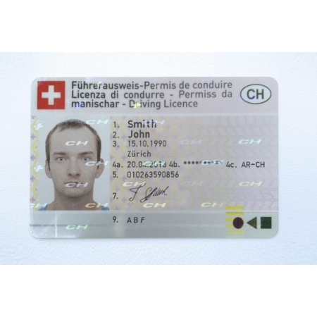 Buy Driving License of Switzerland Online