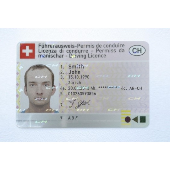 Buy Driving License of Switzerland Online