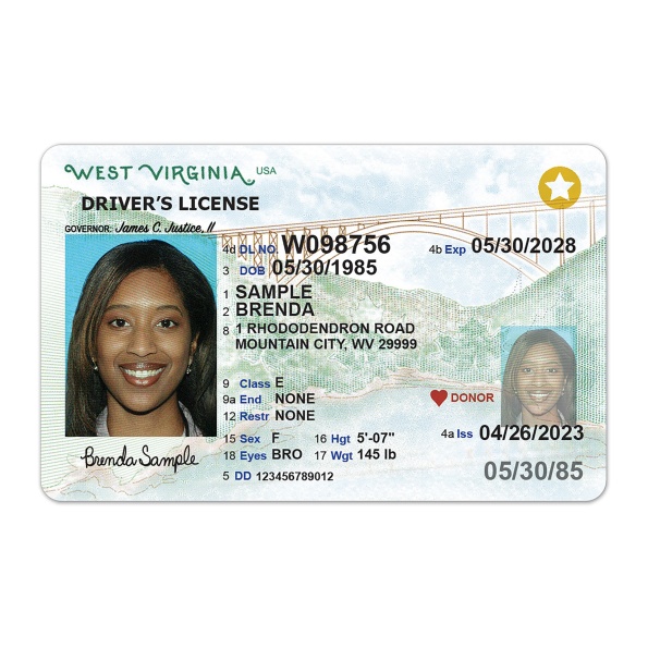 Buy West Virginia Driver License and ID Card