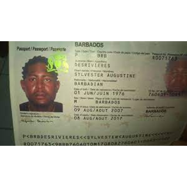 Fake Barbados Passport