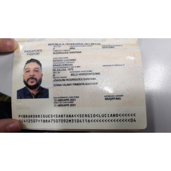 Real Passport of Brazil