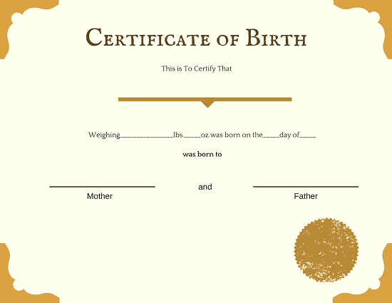 How To Get A Certified Copy Of Your Birth Certificate