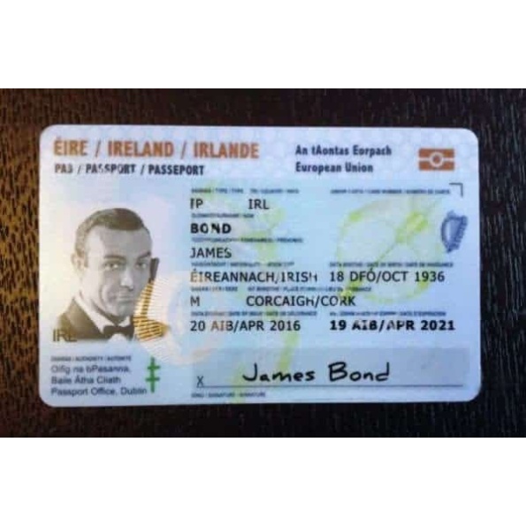 Irish Passport Card