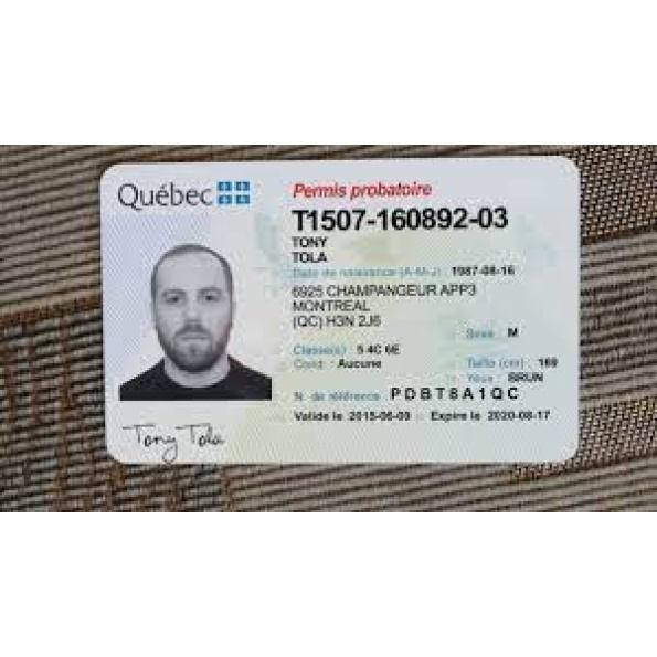 Quebec Driver Licence
