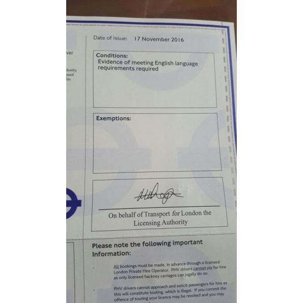 Buy PCO Licence