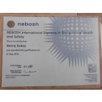 Buy NEBOSH Certificate