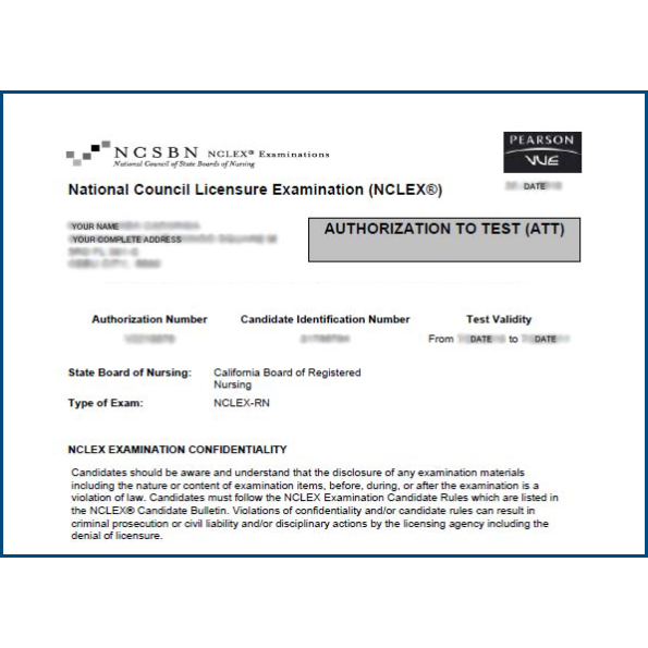 Buy Nclex Certificate Online. National Council Licensure Examination (NCLEX) with proof of your document before we ship.