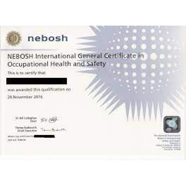 Buy NEBOSH Certificate