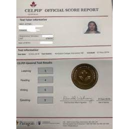 Buy CELPIP Certificate