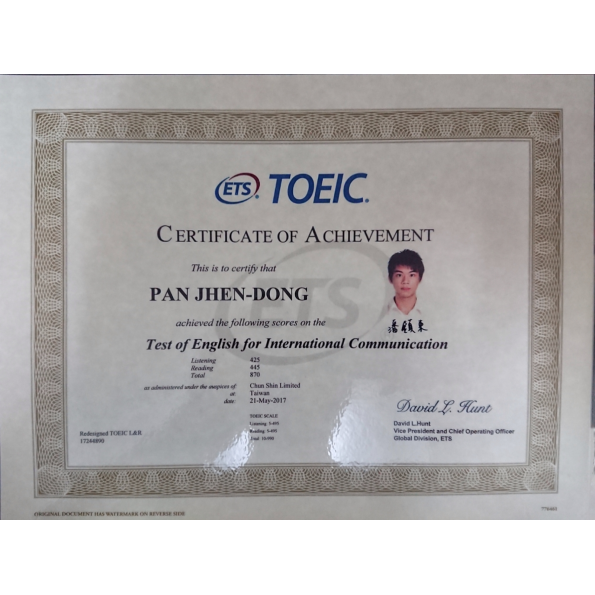 Buy Toeic Certificate